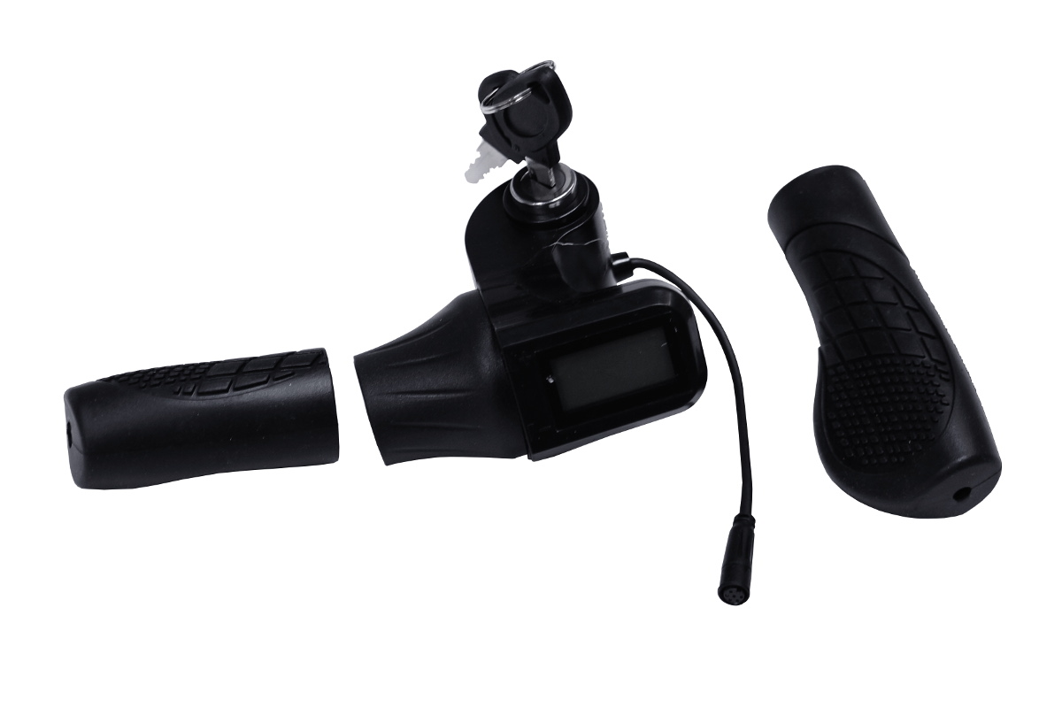 Ручка управления 20"*130mm тягой эл/двигателя с индикатором режимов и ключом зажигания,E-JAM 20.1V Ручка управления 20"*130mm тягой эл/двигателя с индикатором режимов и ключом зажигания,E-JAM 20.1V