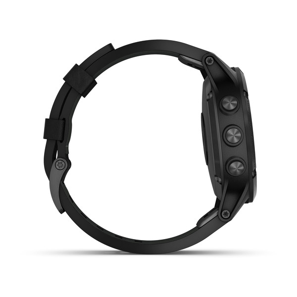 Garmin Fenix 5 Plus Sapphire черный с черным кожаным ремешком Garmin Fenix 5 Plus Sapphire черный с черным кожаным ремешком