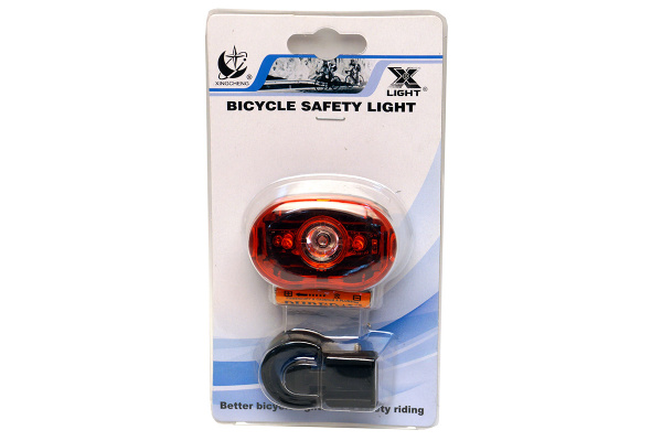 Фонарь задний XC-305L black, красный, 1 светод(0,5Вт), 3 режима работы, батарейки ААА в комплекте Фонарь задний XC-305L black, красный, 1 светод(0,5Вт), 3 режима работы, батарейки ААА в комплекте