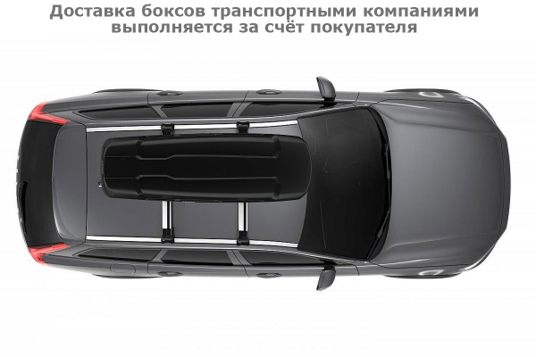 Бокс Thule Force XT Sport 635600, 190x63x42,5 см, черный, dual side, aeroskin, 300 л
