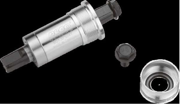 Каретка-картридж NECO B920 68*122,5мм, BC 1.37"x24T, 2 промподшипника, под квадрат, 290гр Каретка-картридж NECO B920 68*122,5мм, BC 1.37"x24T, 2 промподшипника, под квадрат, 290гр