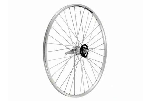 Колесо 28" заднее в сборе (Navigator 310), алюминий, двойной обод, 1скорость, артикул 630008 Колесо 28" заднее в сборе (Navigator 310), алюминий, двойной обод, 1скорость, артикул 630008