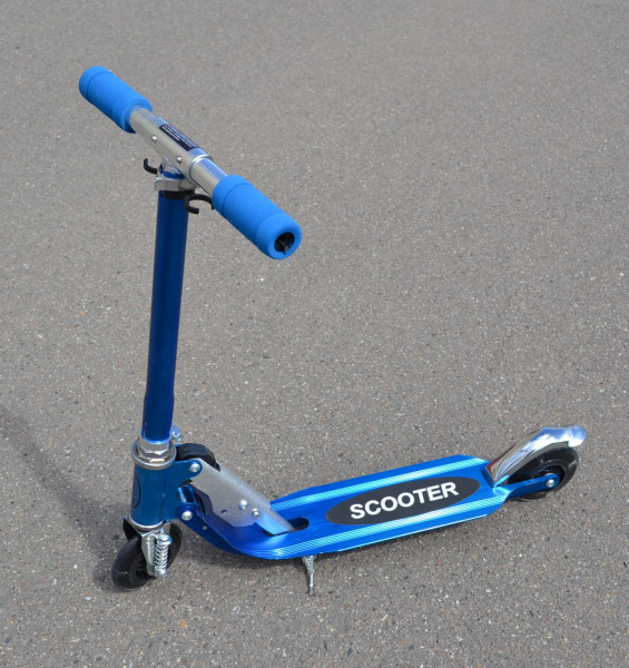 Самокат Scooter FTK023 (Синий), Цвет Синий Самокат Scooter FTK023 (Синий), Цвет Синий