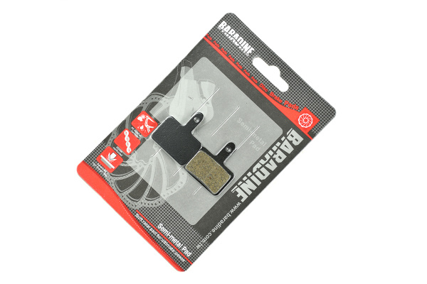 Колодки тормозные Baradine DS-10, для механических и гидравлических дисковых тормозов SHIMANO с креплением в центре Колодки тормозные Baradine DS-10, для механических и гидравлических дисковых тормозов SHIMANO с креплением в центре