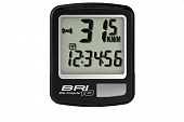 Велокомпьютер Echowell New Bri-10, 10 функций, проводной, черный Велокомпьютер Echowell New Bri-10, 10 функций, проводной, черный