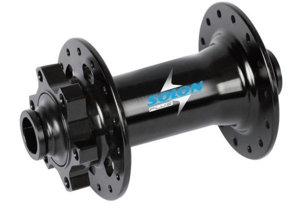 Втулка передняя Solon DH938TF BOOST 32H DISC M15*110mm,ось 15мм, крепление IS6, 2 промподшипника, черная Втулка передняя Solon DH938TF BOOST 32H DISC M15*110mm,ось 15мм, крепление IS6, 2 промподшипника, черная