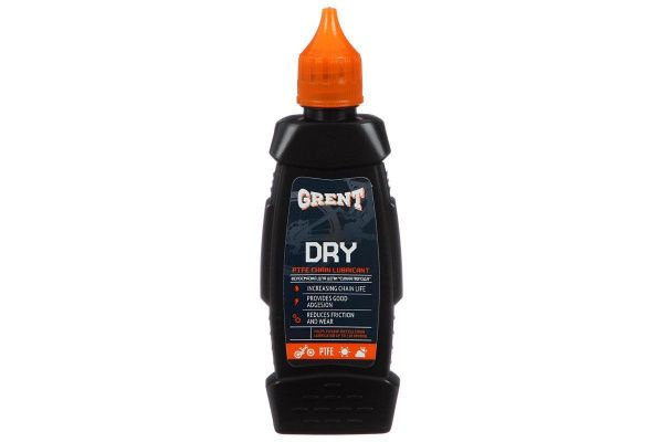 Смазка для цепи GRENT PTFE Dry Lube для сухой погоды, с тефлоном, 60 мл Смазка для цепи GRENT PTFE Dry Lube для сухой погоды, с тефлоном, 60 мл
