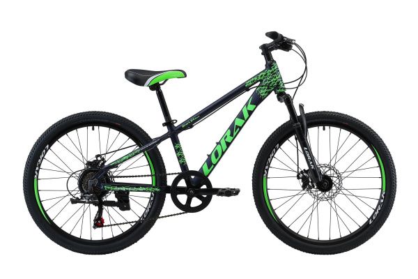 Велосипед LORAK SHARK 24 BLACK (2022) Велосипед LORAK SHARK 24 BLACK (2022)