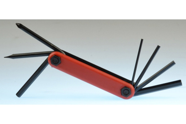 Набор ключей-шестигранников JK 9937 в виде ножа (2,3,4,5,6мм) Набор ключей-шестигранников JK 9937 в виде ножа (2,3,4,5,6мм)