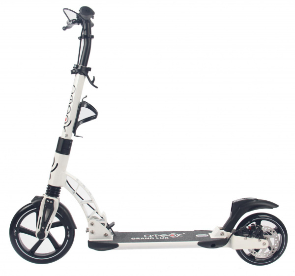 Самокат ATEOX GRAND LUX складной с амортизаторами и ручным дисковым тормозом Самокат ATEOX GRAND LUX складной с амортизаторами и ручным дисковым тормозом