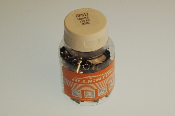 Наконечник оплетки LY-HPB12, 5.2х14.4мм, серебрист., упак. 100шт. Наконечник оплетки LY-HPB12, 5.2х14.4мм, серебрист., упак. 100шт.