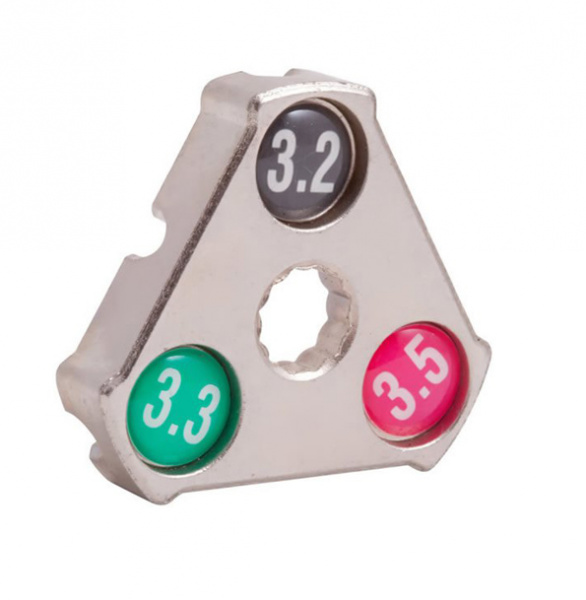 Спицевой ключ BikeHand YC-1A треугольный Спицевой ключ BikeHand YC-1A треугольный