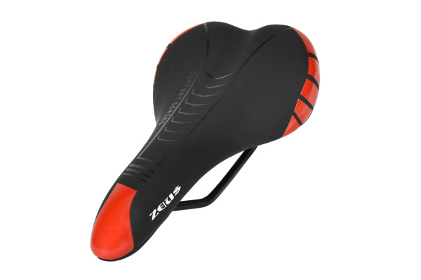Седло ZEUS Z-6300 MTB Sport черно\красное Седло ZEUS Z-6300 MTB Sport черно\красное