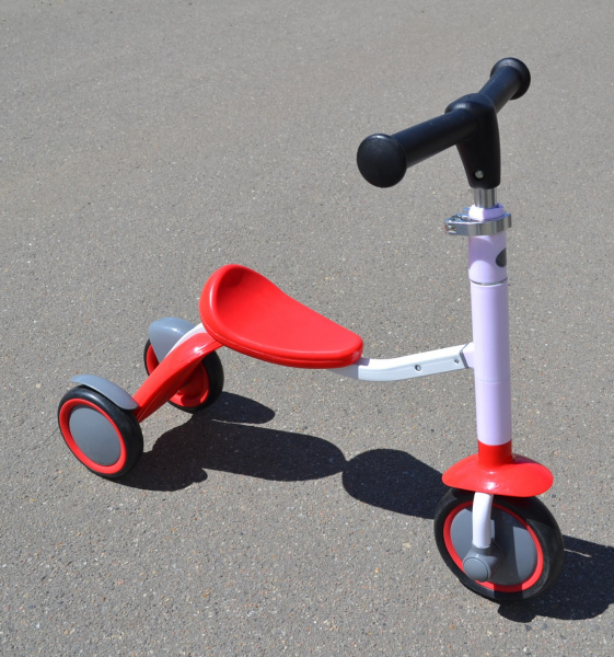 Самокат беговел (Красный), Цвет Красный Самокат беговел (Красный), Цвет Красный